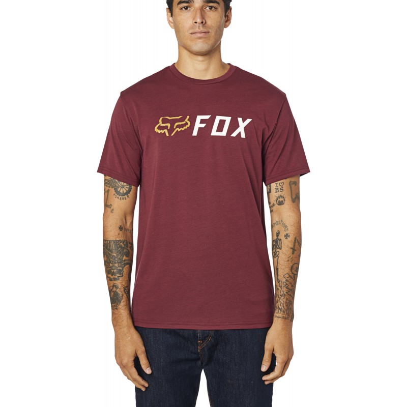 T-SHIRT FOX APEX TECH CRANBERRY