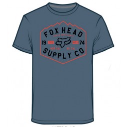 T-SHIRT FOX BACKBONE TECH MATTE BLUE