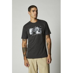T-SHIRT FOX BAD TRIP PREMIUM BLACK VINTAGE