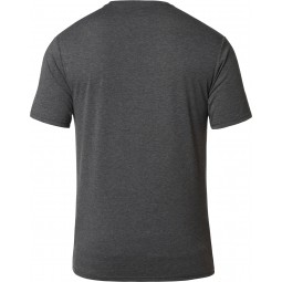 T-SHIRT FOX BANNER TECH HEATHER BLACK