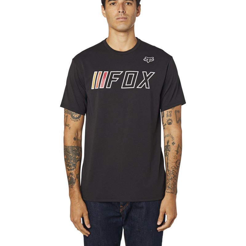 T-SHIRT FOX BRAKE CHECK TECH BLACK