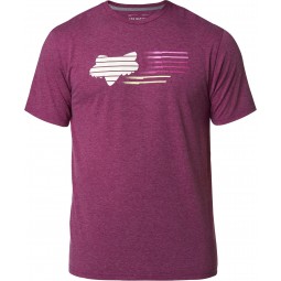 T-SHIRT FOX LIGHTSPEED HEAD TECH HEATHER PURPLE