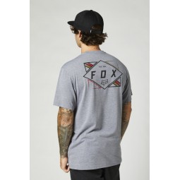 T-SHIRT FOX BURNT TECH HEATHER GRAPHITE