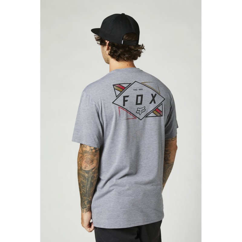 T-SHIRT FOX BURNT TECH HEATHER GRAPHITE