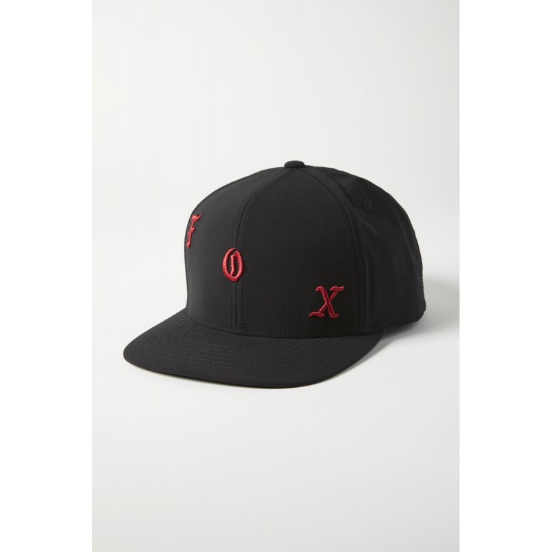 CZAPKA Z DASZKIEM FOX CHOP SHOP SNAPBACK BLACK