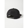 CZAPKA Z DASZKIEM FOX CHOP SHOP SNAPBACK BLACK