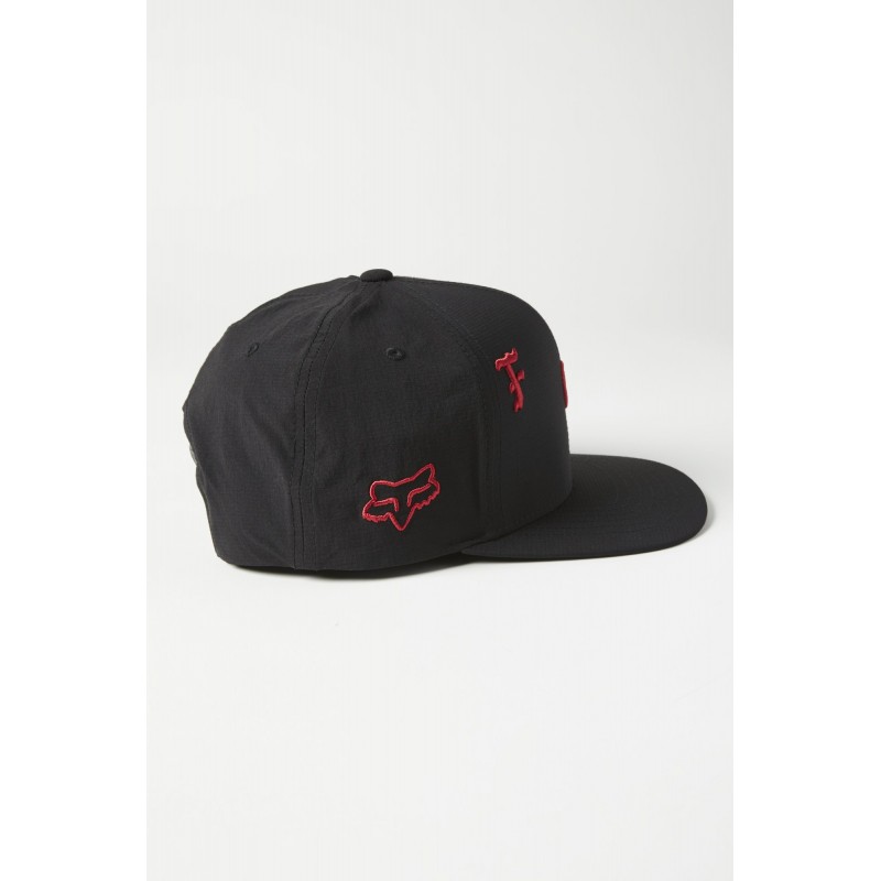 CZAPKA Z DASZKIEM FOX CHOP SHOP SNAPBACK BLACK