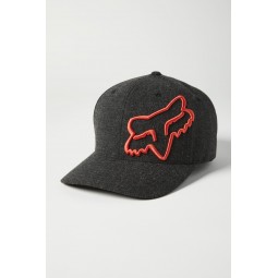 CZAPKA Z DASZKIEM FOX CLOUDED FLEXFIT 2.0 BLACK/ORANGE