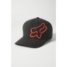 CZAPKA Z DASZKIEM FOX CLOUDED FLEXFIT 2.0 BLACK/ORANGE