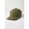 CZAPKA Z DASZKIEM FOX CLOUDED FLEXFIT 2.0 OLIVE GREEN