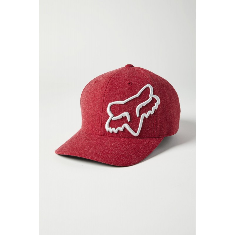 CZAPKA Z DASZKIEM FOX CLOUDED FLEXFIT 2.0 CHILI