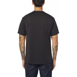 T-SHIRT FOX CREST TECH BLACK/GREEN