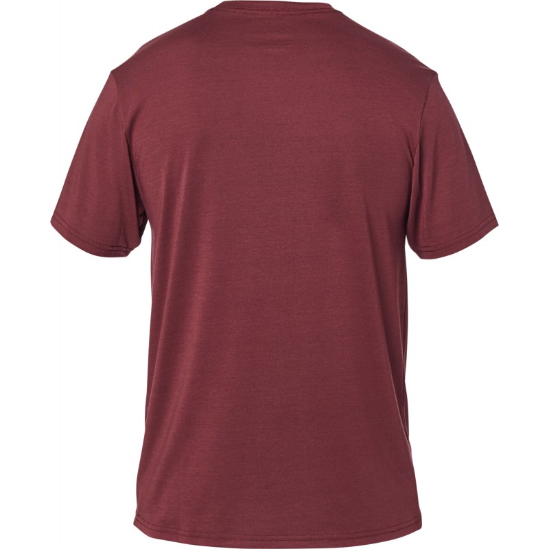 T-SHIRT FOX CREST TECH CRANBERRY