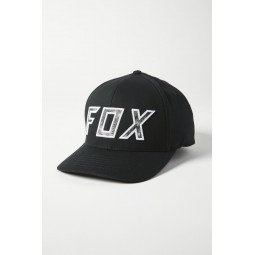 CZAPKA Z DASZKIEM FOX DOWN N DIRTY FLEXFIT BLACK/WHITE