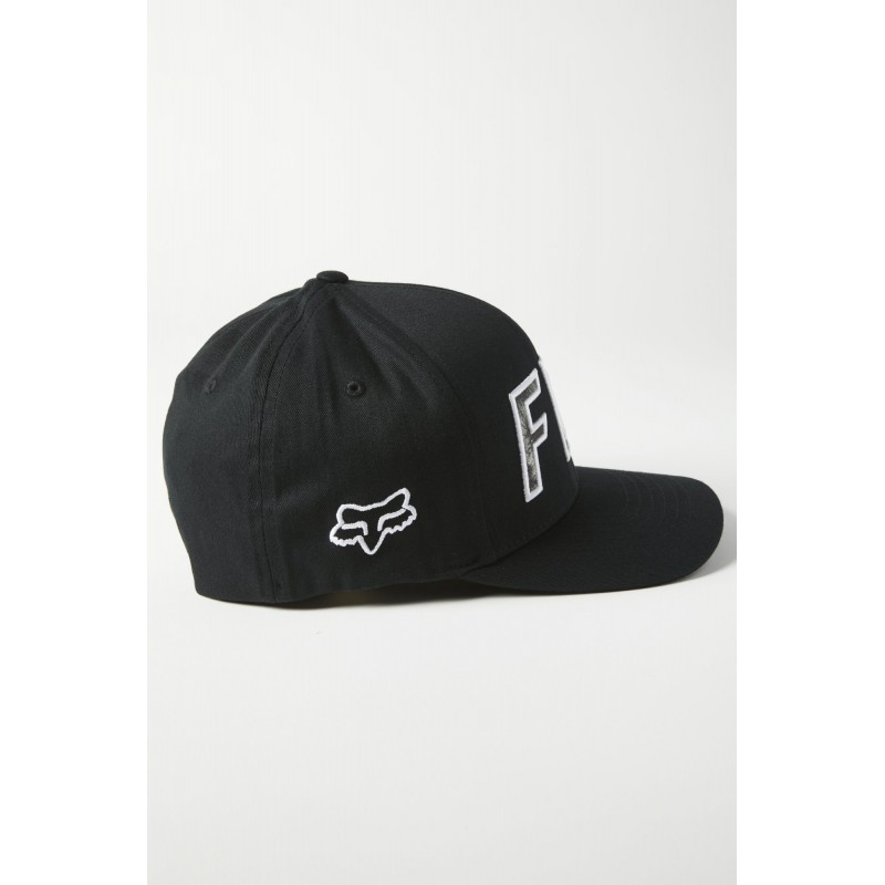 CZAPKA Z DASZKIEM FOX DOWN N DIRTY FLEXFIT BLACK/WHITE