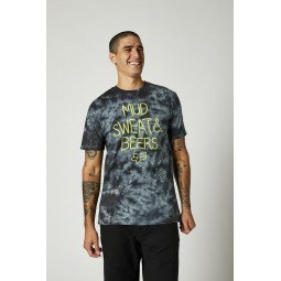 T-SHIRT FOX DOWN N DIRTY BLACK VINTAGE