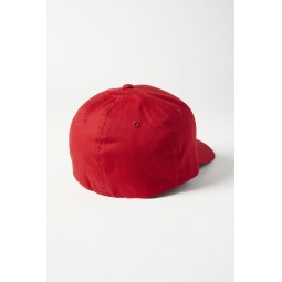 CZAPKA Z DASZKIEM FOX ELLIPSOID FLEXFIT RED