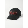 CZAPKA Z DASZKIEM FOX ELLIPSOID FLEXFIT BLACK/RED