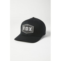 CZAPKA Z DASZKIEM FOX EMBLEM FLEXFIT BLACK