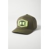 CZAPKA Z DASZKIEM FOX EMBLEM FLEXFIT OLIVE GREEN