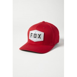CZAPKA Z DASZKIEM FOX EMBLEM FLEXFIT CHILI