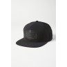CZAPKA Z DASZKIEM FOX EMBLEM SNAPBACK BLACK