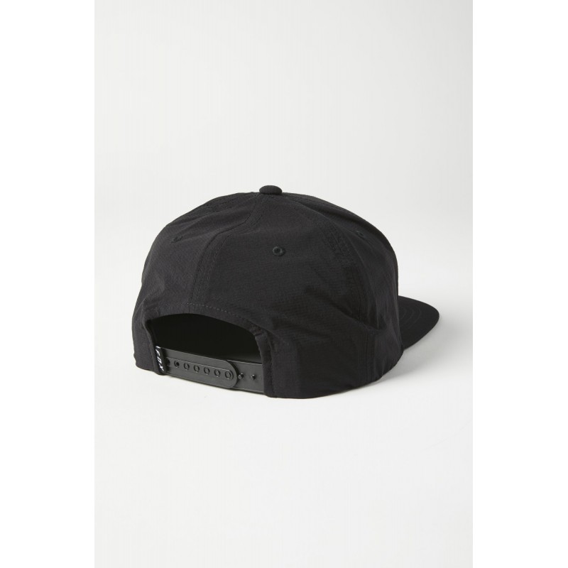 CZAPKA Z DASZKIEM FOX EMBLEM SNAPBACK BLACK