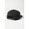 CZAPKA Z DASZKIEM FOX EMBLEM SNAPBACK BLACK