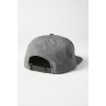 CZAPKA Z DASZKIEM FOX EMBLEM SNAPBACK PEWTER