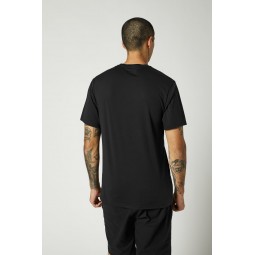T-SHIRT FOX EMBLEM TECH BLACK