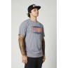 T-SHIRT FOX EMBLEM TECH HEATHER GRAPHITE