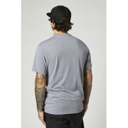 T-SHIRT FOX EMBLEM TECH HEATHER GRAPHITE