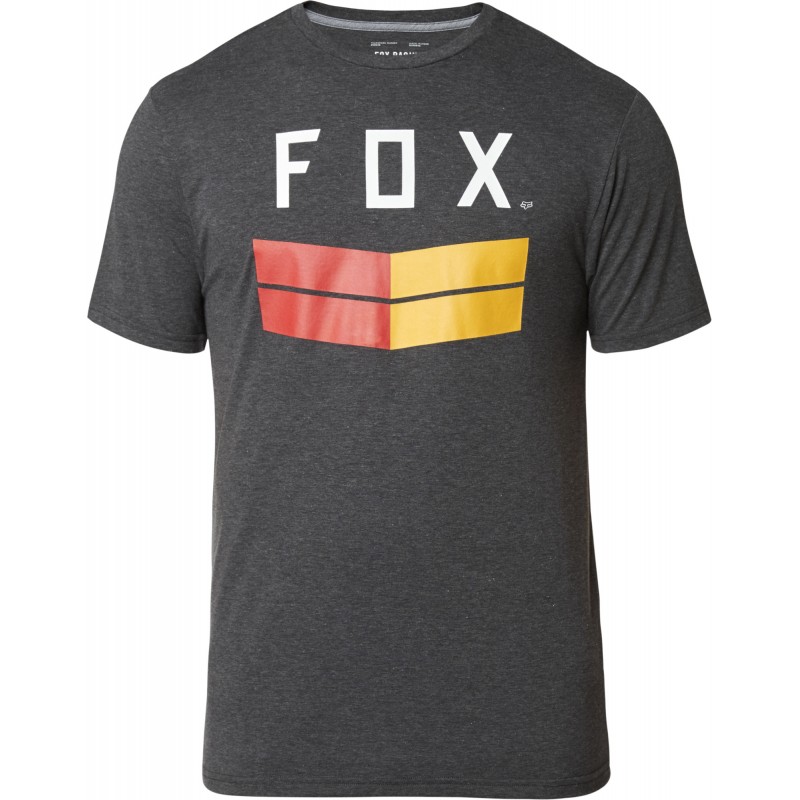T-SHIRT FOX FRONTIER TECH HEATHER BLACK