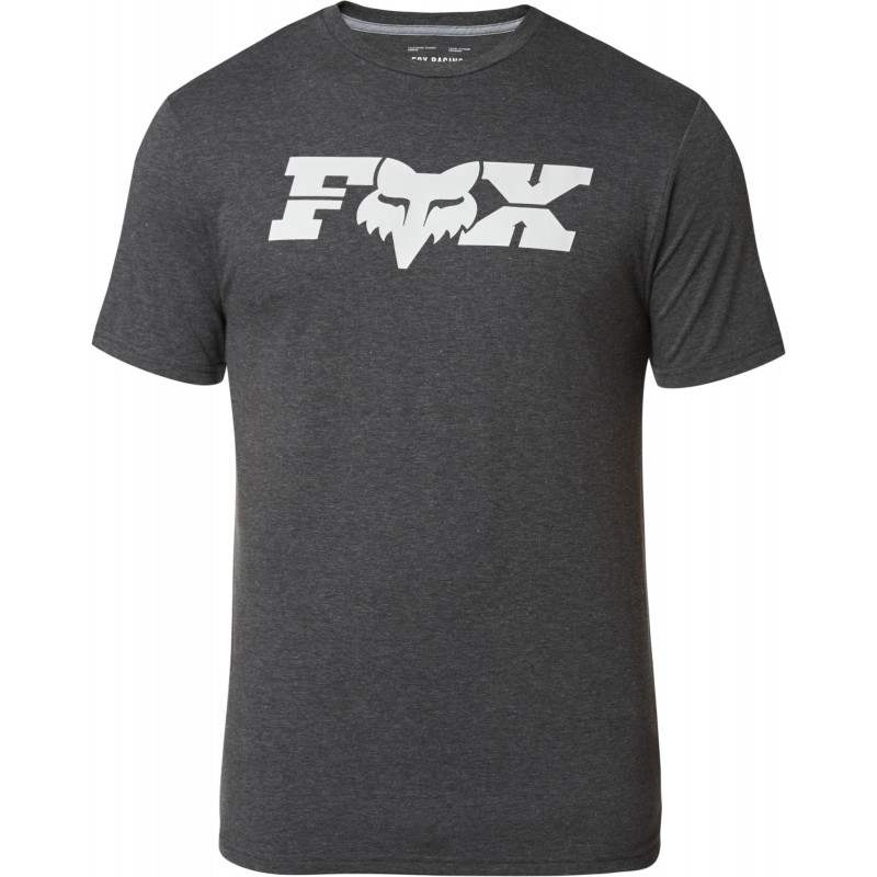 T-SHIRT FOX GENERAL TECH HEATHER BLACK