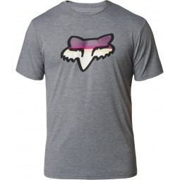 T-SHIRT FOX HEAD STRIKE TECH HEATHER GRAPHITE