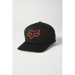 CZAPKA Z DASZKIEM FOX LITHOTYPE FLEXFIT 2.0 BLACK/ORANGE