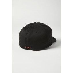 CZAPKA Z DASZKIEM FOX LITHOTYPE FLEXFIT 2.0 BLACK/ORANGE