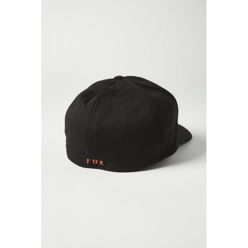 CZAPKA Z DASZKIEM FOX LITHOTYPE FLEXFIT 2.0 BLACK/ORANGE
