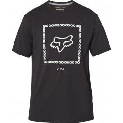 T-SHIRT FOX MISSING LINK TECH BLACK