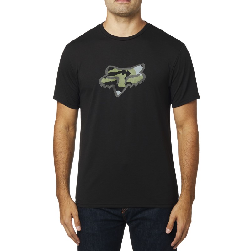 T-SHIRT FOX PREDATOR TECH BLACK