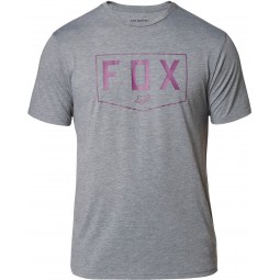 T-SHIRT FOX SHIELD TECH HEATHER GRAPHITE