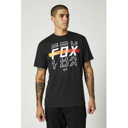 T-SHIRT FOX CRANKER BLACK