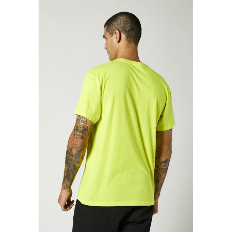 T-SHIRT FOX CRANKER FLO YELLOW