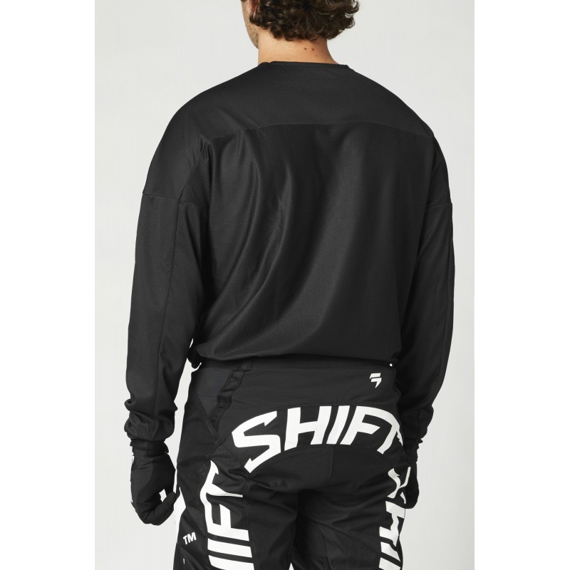 BLUZA SHIFT WHITE LABEL BLISS BLACK/WHITE
