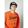 BLUZA SHIFT WHITE LABEL BLISS BLOOD ORANGE