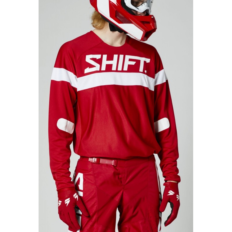 BLUZA SHIFT WHITE LABEL HAUT RED