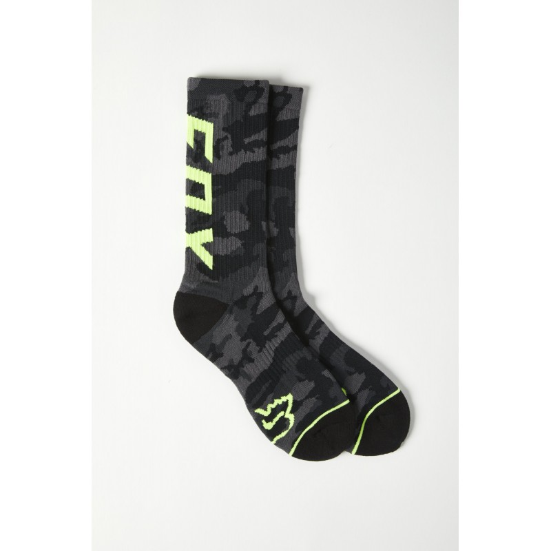SKARPETY FOX CAMO CUSHIONED CREW BLACK CAMO
