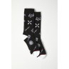 SKARPETY FOX DECRYPTED CREW BLACK