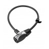 ZAPIĘCIE ROWEROWE KRYPTONITE KRYPTOFLEX 1265 KEY CBL BLACK 12X65CM