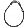 ZAPIĘCIE ROWEROWE KRYPTONITE KRYPTOFLEX 1265 NA SZYFR BLACK 12X65CM